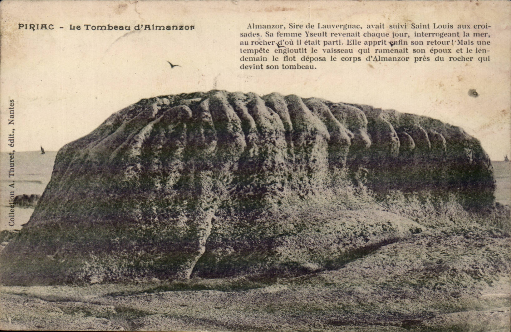 CPA Piriac Le tombeau d'Almanzor
