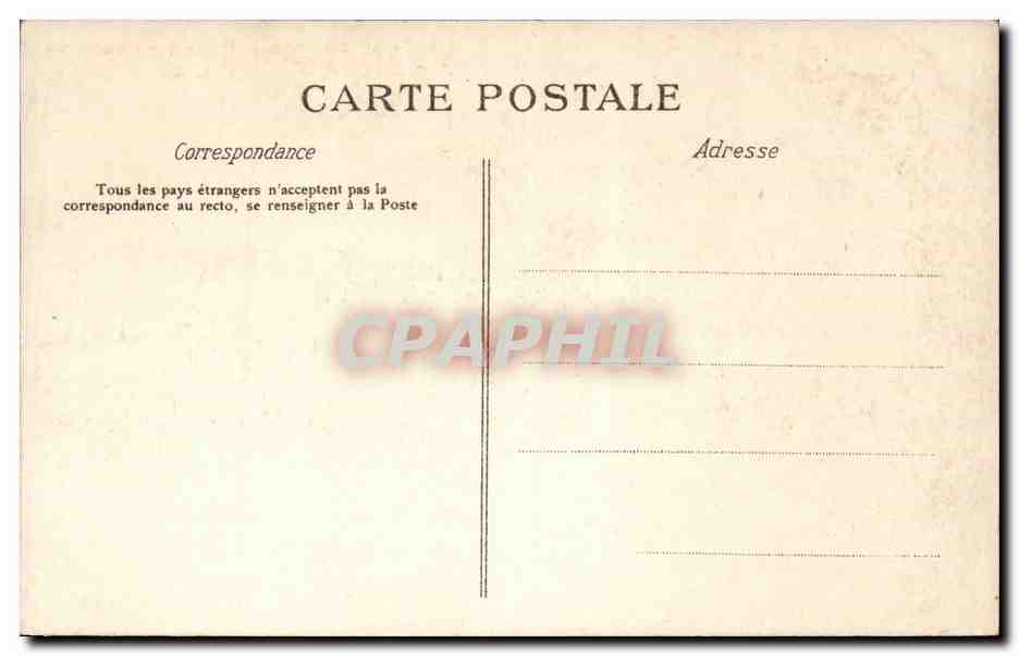 CPA Nantes Eglise Saint Similien — Rückseite