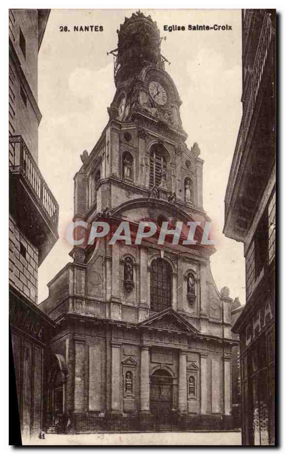 CPA Nantes Eglise Ste Croix
