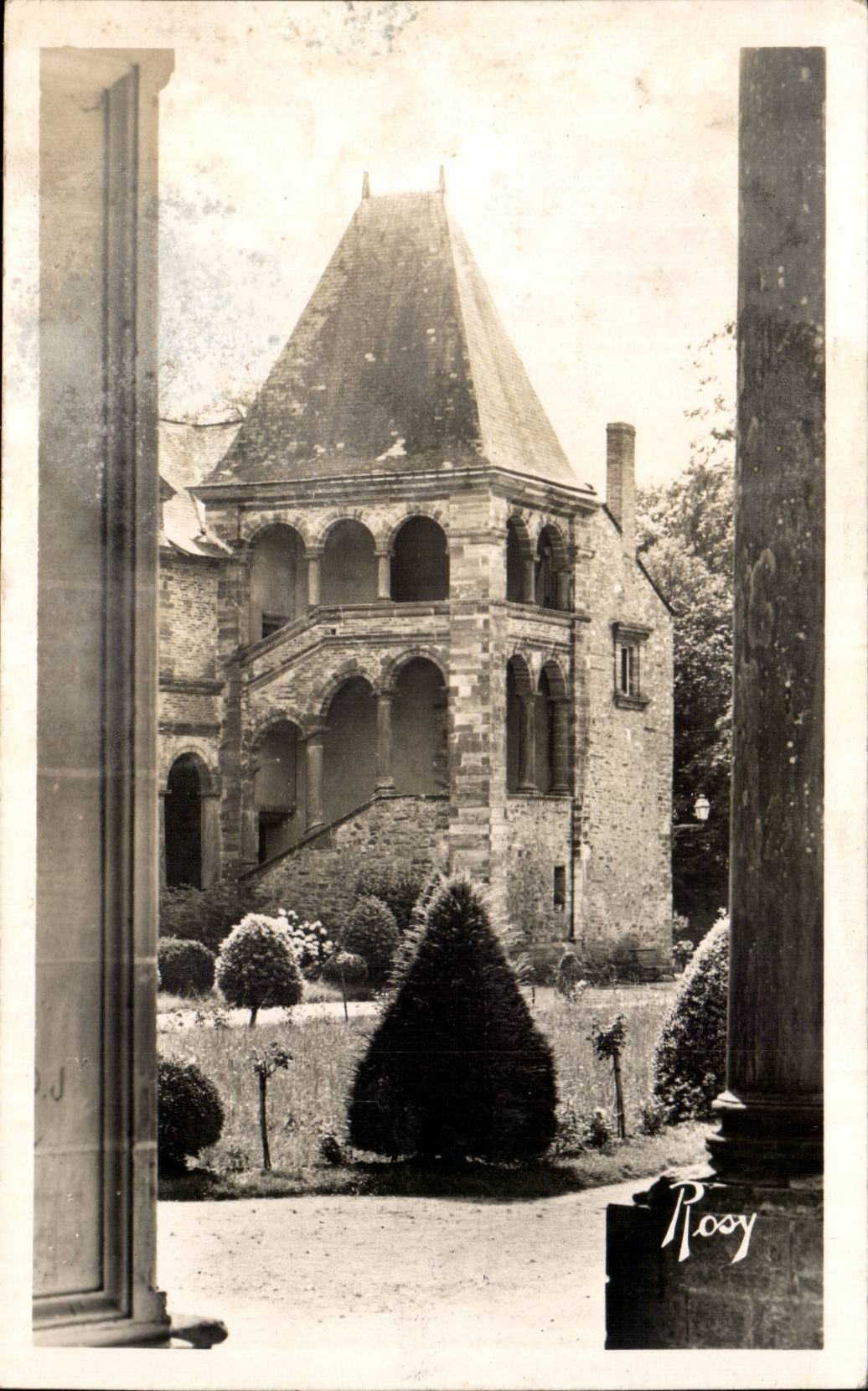 CPA Chateaubriant Le pavillon d'escalier du chateau Renaissance