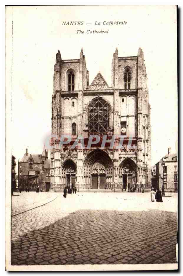 CPA Nantes La cathedrale