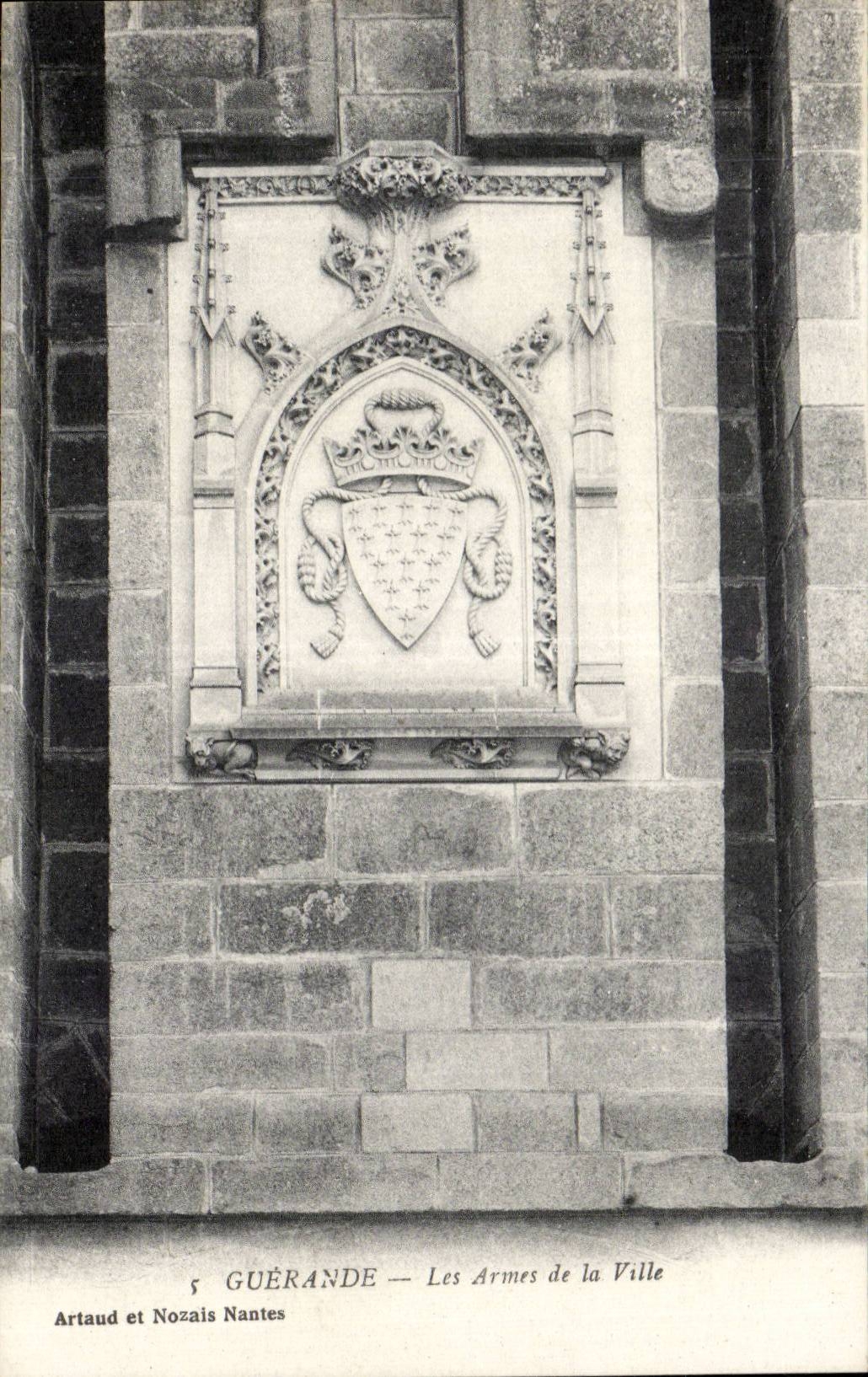 CPA Guerande Les armes de la ville