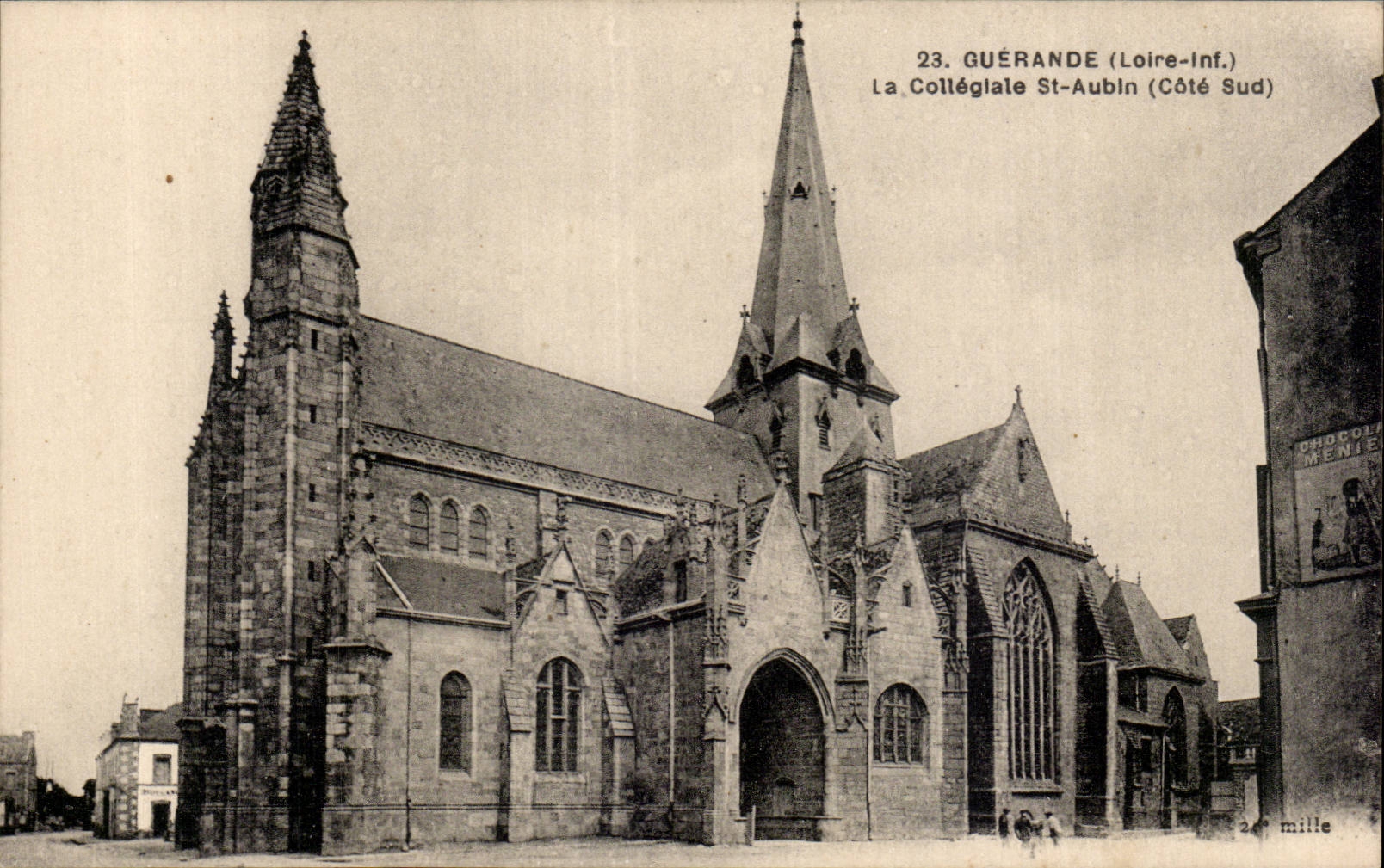 CPA Guerande La collegiale St Aubin