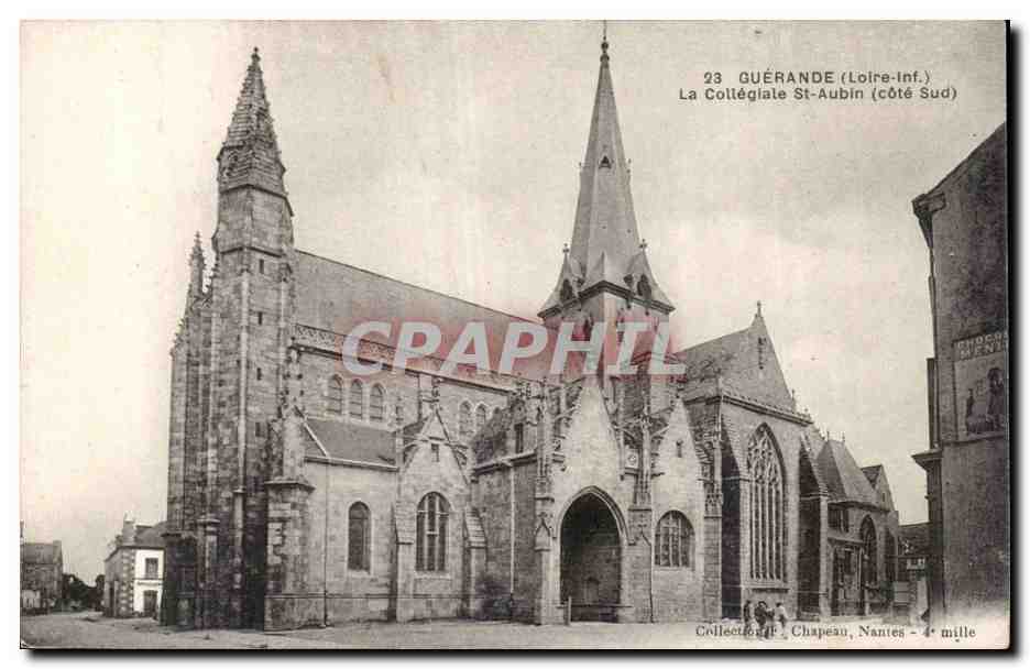 CPA Guerande La collegiale Saint Aubin 