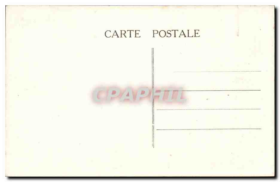 CPA Guerande La collegiale Saint Aubin  — Rückseite