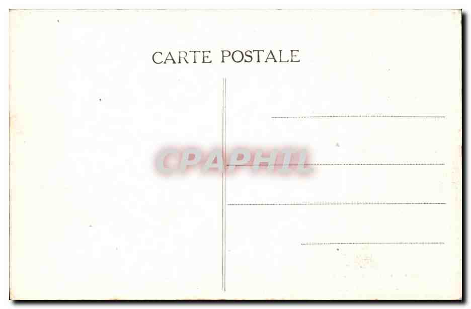 CPA Guerande La collegiale Saint Aubin TRumeau du portail lateral sud — Rückseite