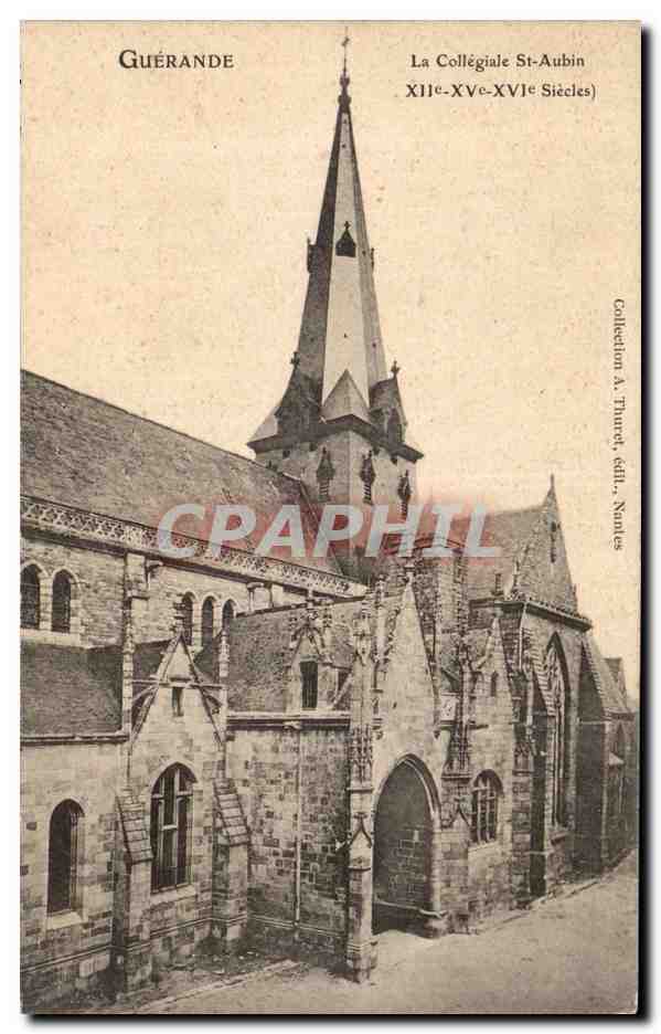 CPA Guerande Collegiale Saint Aubin 