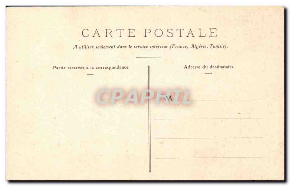 CPA Guerande Collegiale Saint Aubin  — Rückseite