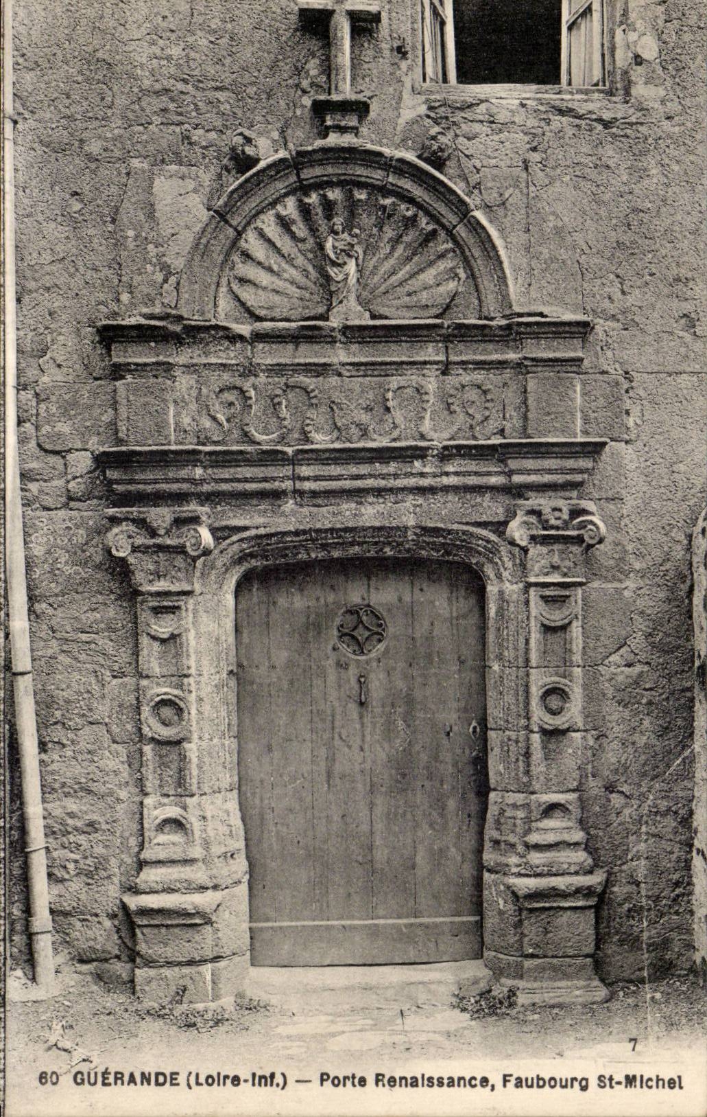 CPA Guerande Porte Renaissance Faubourg St Michel