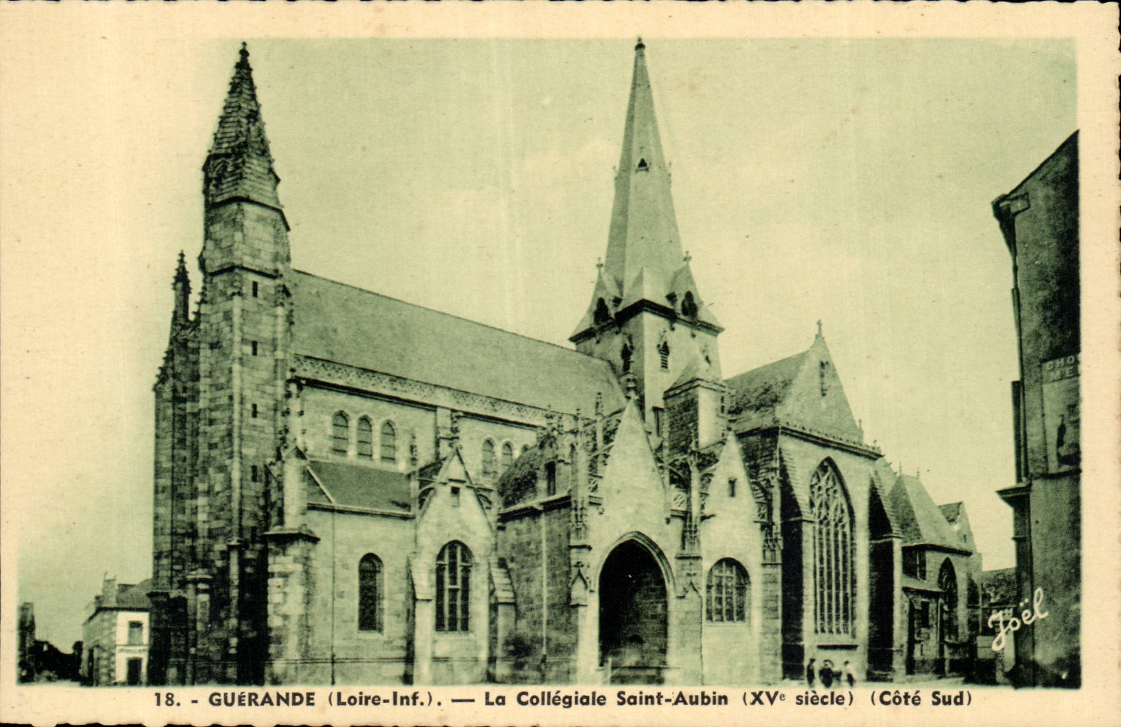 CPA Guerande La collegiale St Aubin 