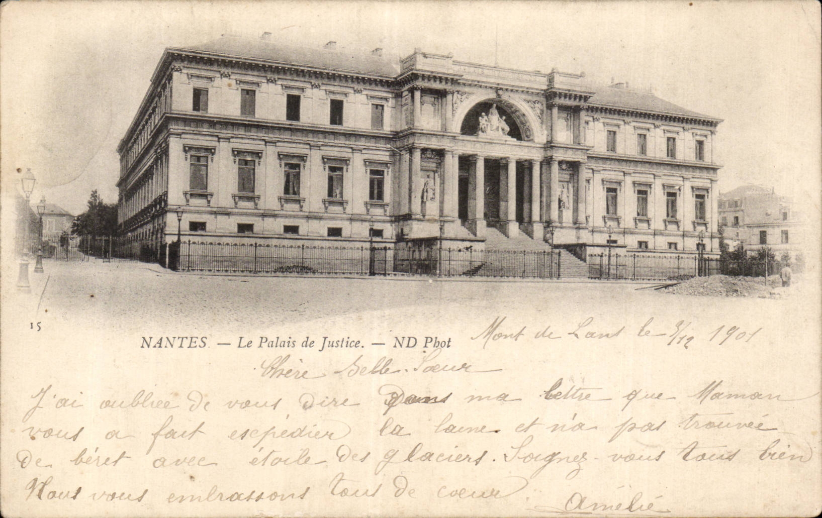 CPA Nantes Palais de justice