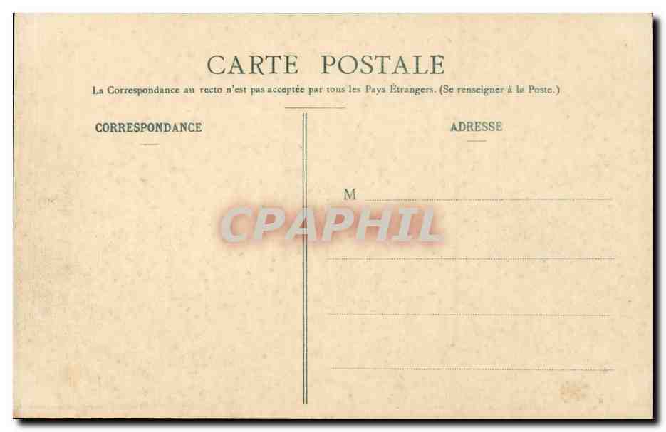 CPA Nantes L'escalier des cent marches — Verso