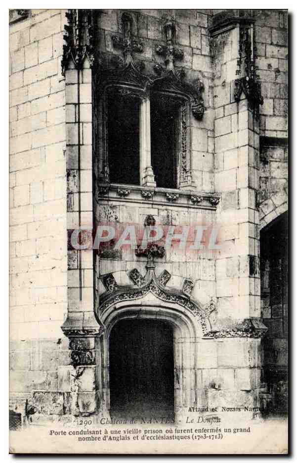 CPA Nantes Le chateau Le donjon