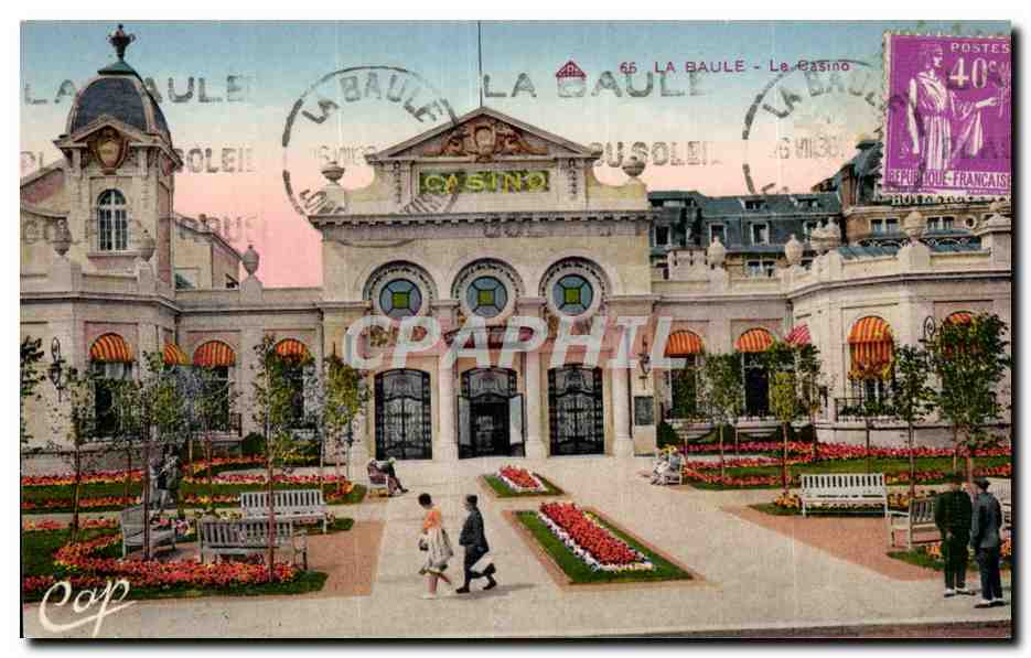 CPA La Baule Le casino