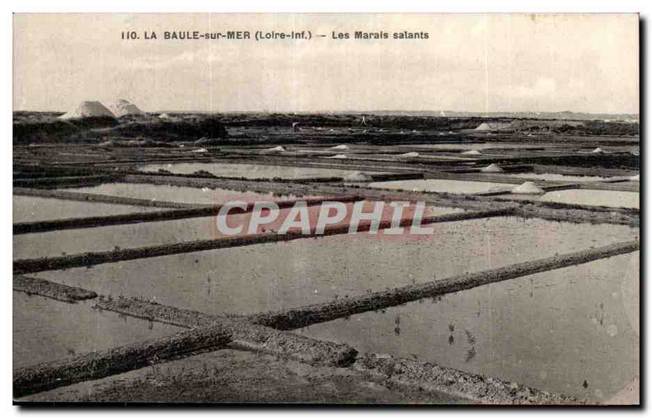 CPA La Baule sur mer Les marais salants