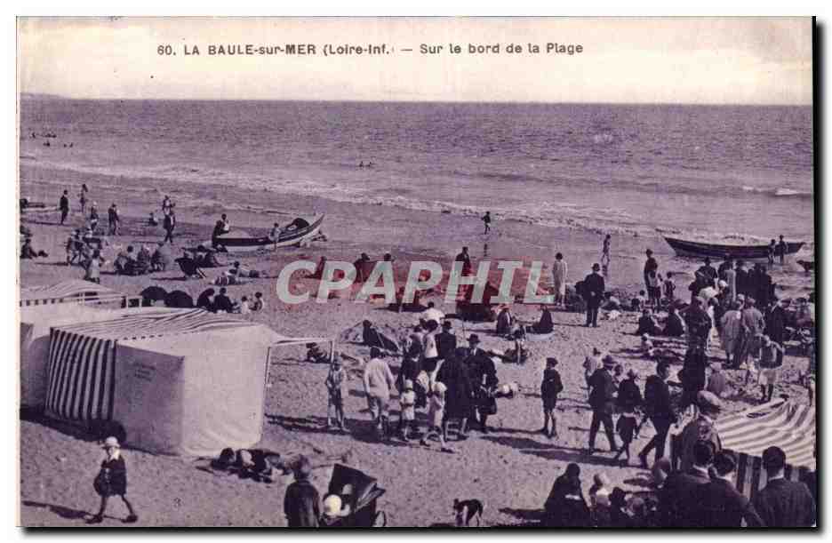 CPA La Baule sur mer Sur le bord de la plage