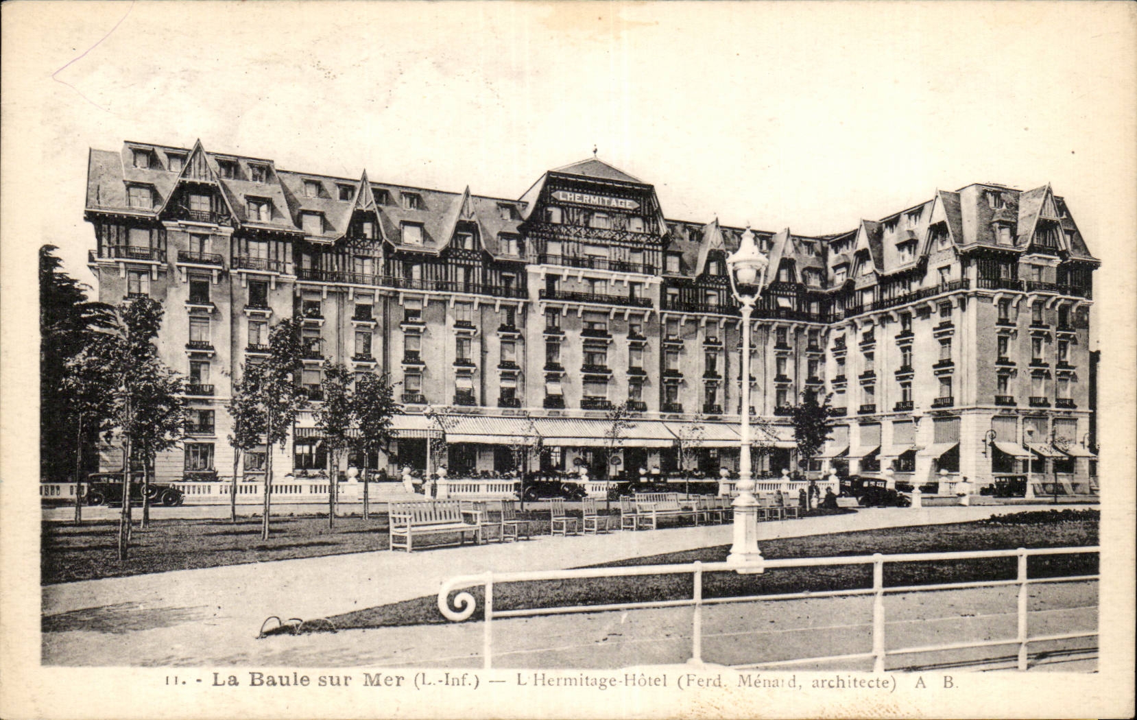 CPA La Baule sur mer L'Hermitage Hotel 