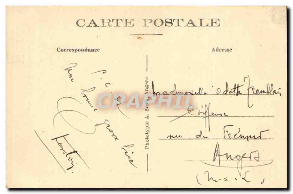CPA La Baule sur mer La plage et le boulevard de la mer — Rückseite