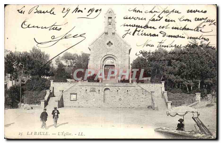 CPA La Baule L'eglise