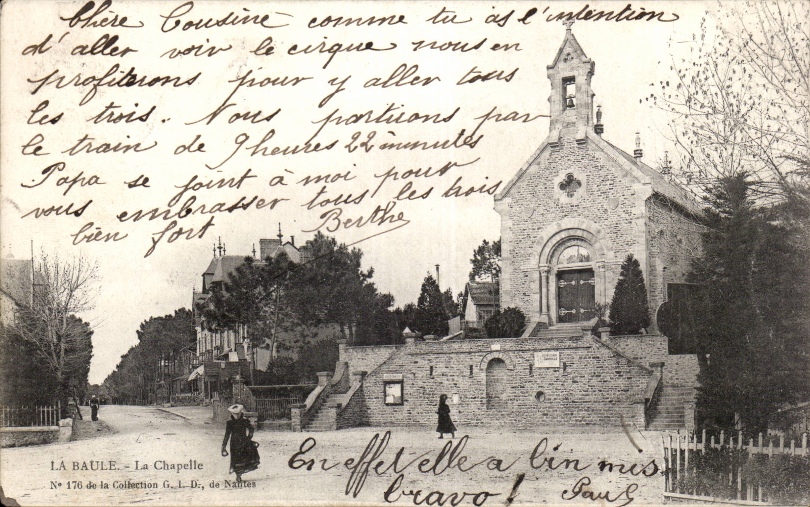 La Baule — Die Kapelle — Sammlung G. L. Di, Nr. 176