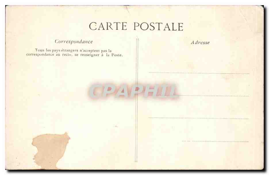 CPA La Baule Le boulevard des dunes — Rückseite