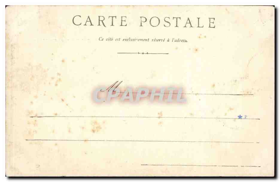 CPA Missillac Chateau de la Bretesche — Rückseite