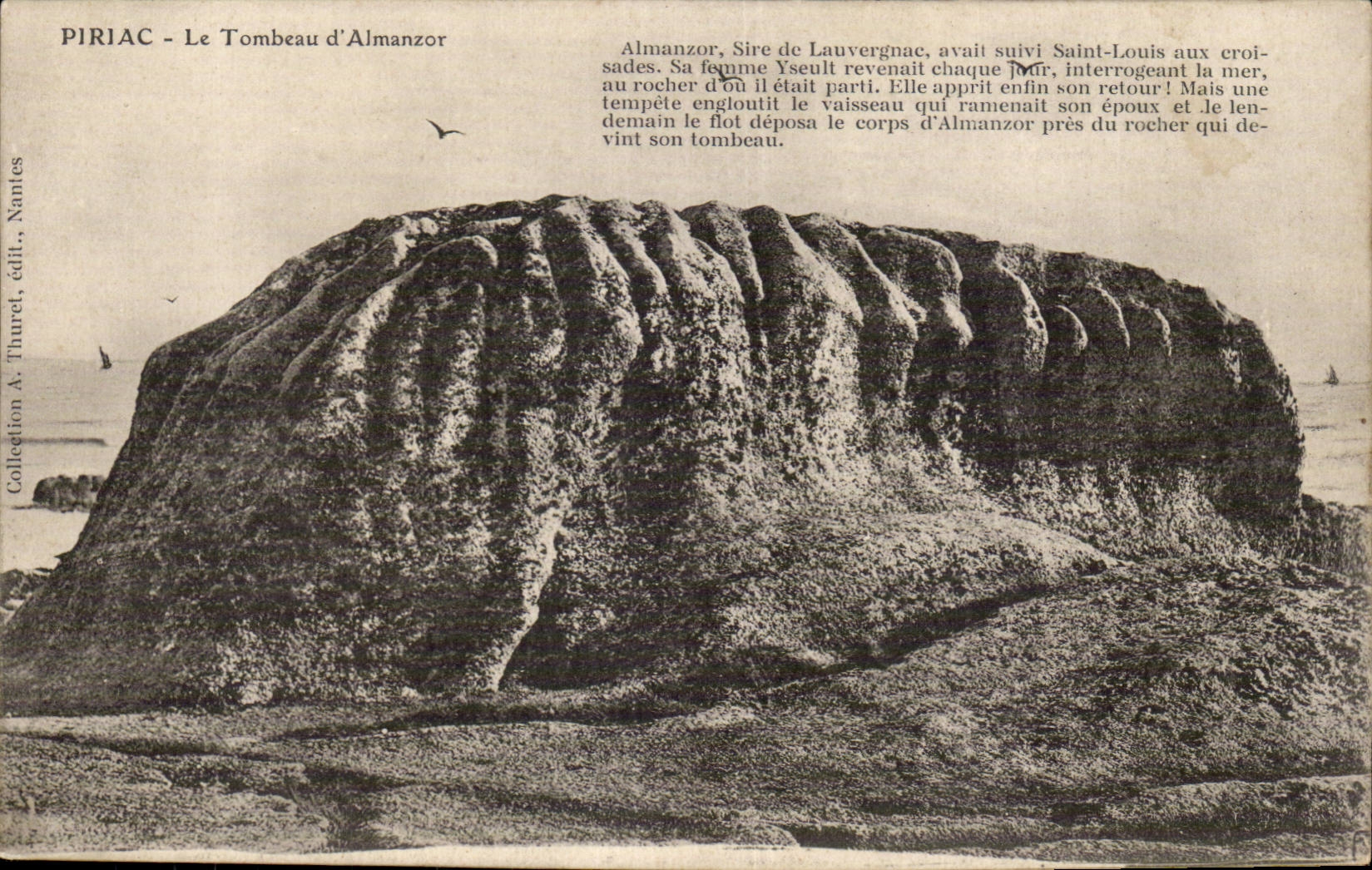 CPA Piriac sur mer le tombeau d'Almanzor