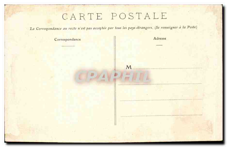 CPA Piriac sur mer le tombeau d'Almanzor — Rückseite