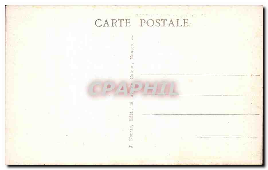 CPA Calvaire de Pontchateau Jesus meurt sur la croix — Rückseite
