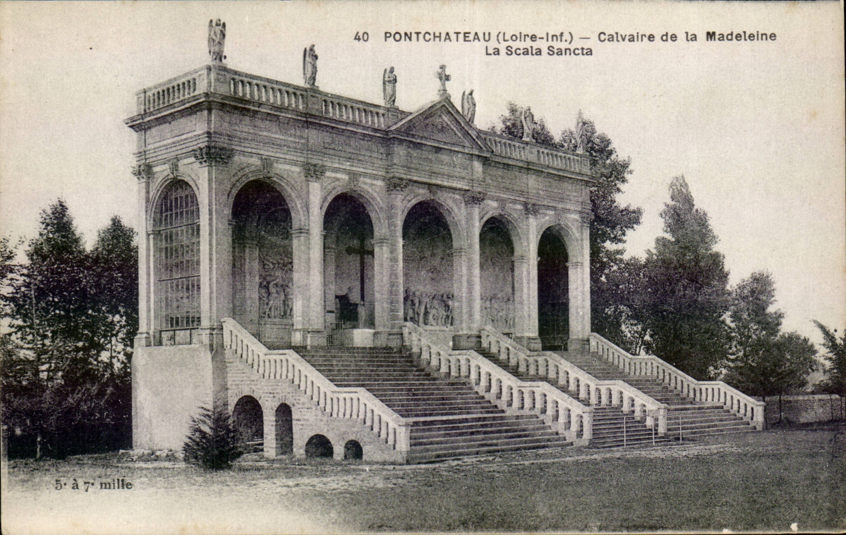 CPA Pontchateau Calvaire de la Madeleine Le Scala Sancta