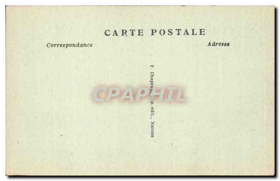 CPA Pontchateau Calvaire de la Madeleine Le Scala Sancta — Rückseite