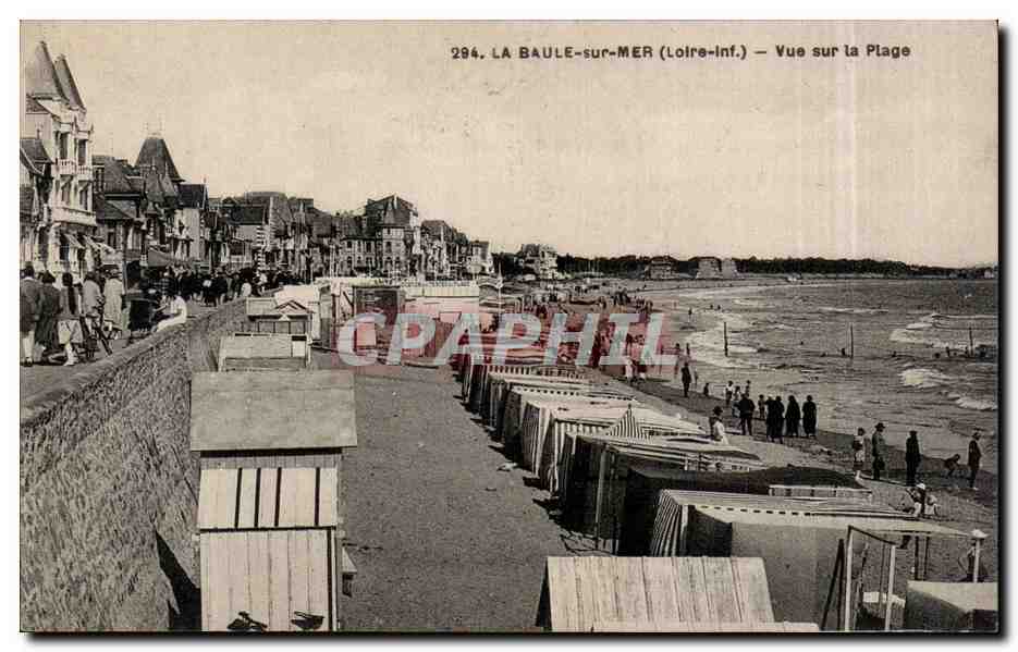 la Baule sur Mer CPA Vue sur la plage
