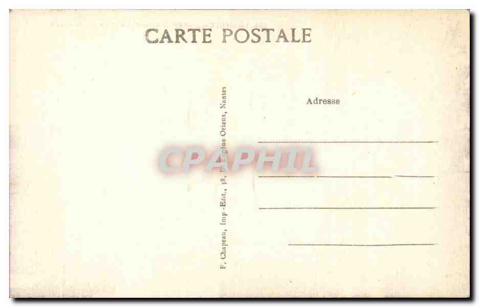 la Baule sur Mer CPA Vue sur la plage — Rückseite