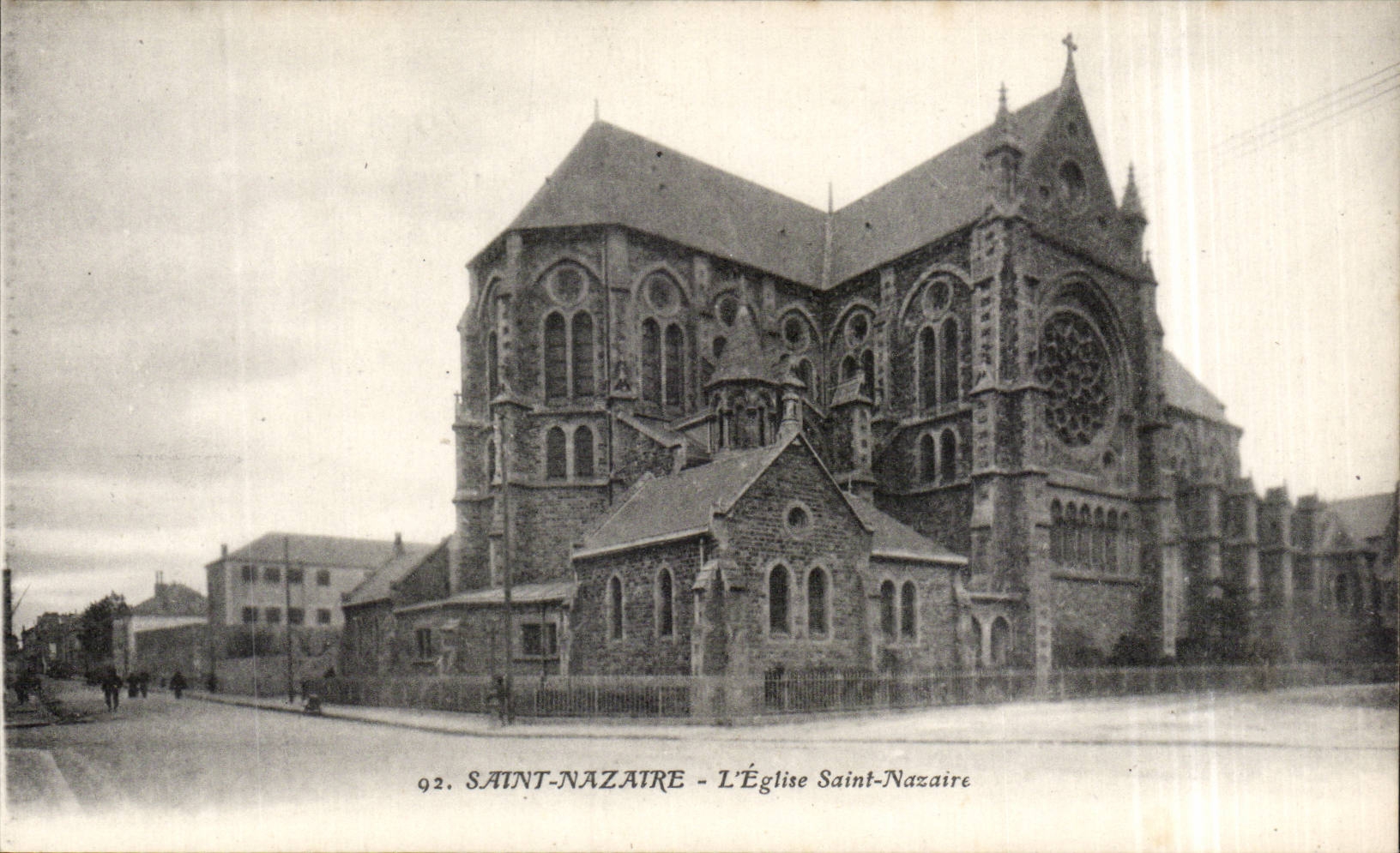 Saint Nazaire CPA L'eglise Saint Nazaire