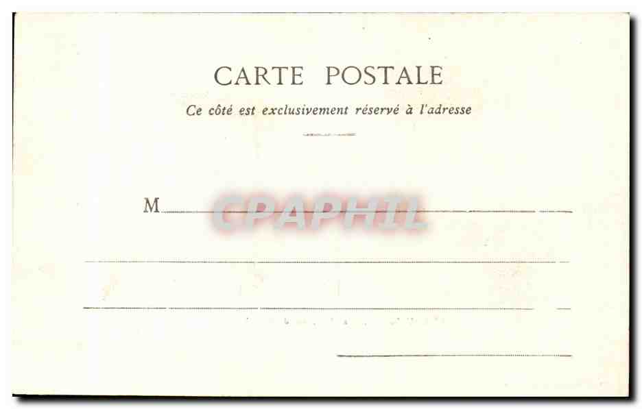 Le Pouliguen CPa La plage Cote de la baule Velo Cycle — Verso