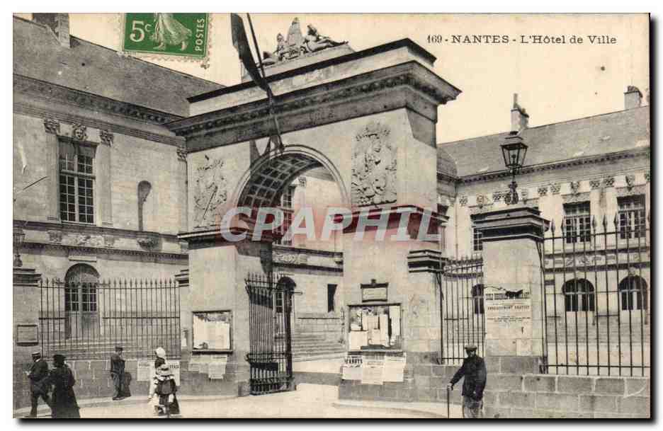 CPA Nantes Hotel de ville