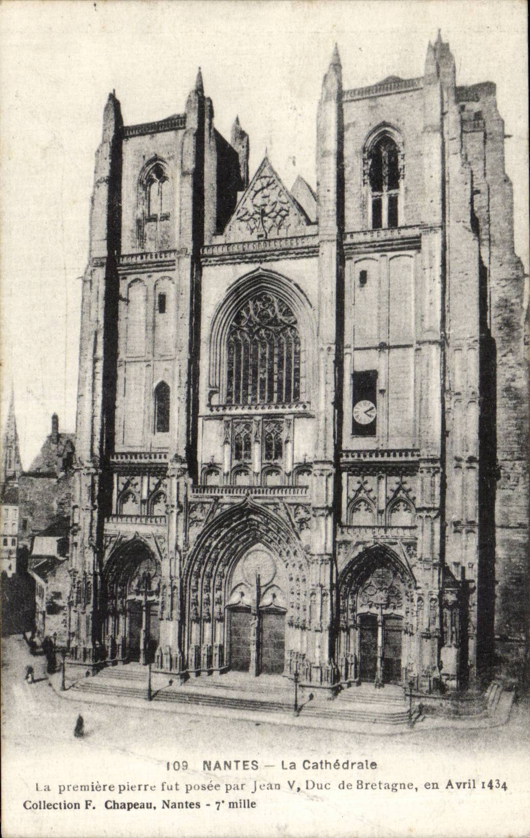 CPA Nantes La cathedrale