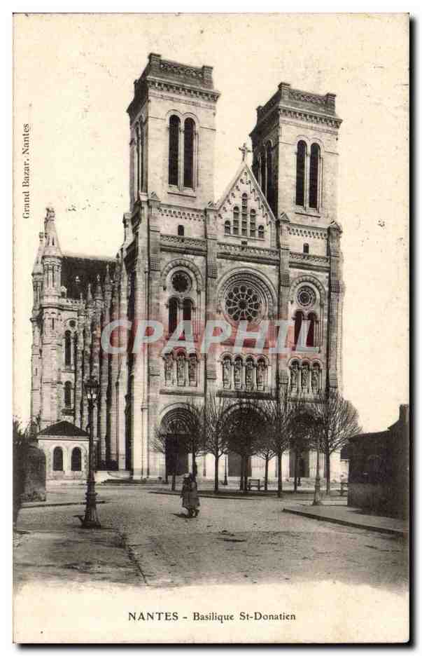 CPA Nantes Basilique St donatien