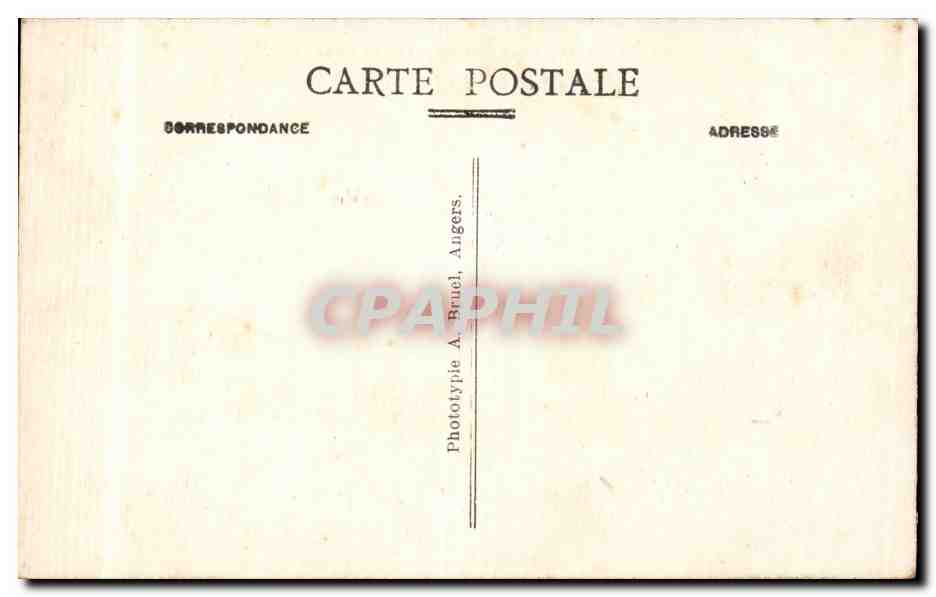 CPA La Baule les pins La plage — Rückseite