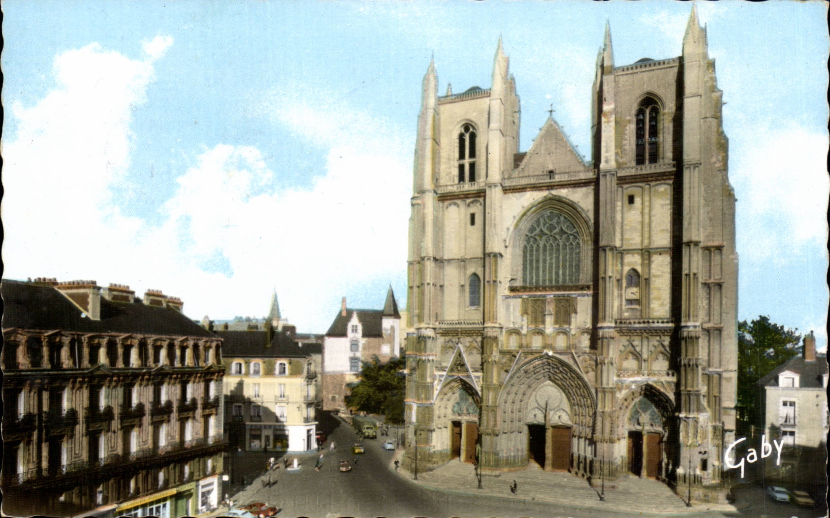 CPA Nantes La cathedrale