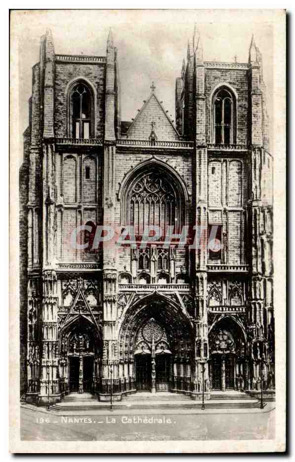 CPA Nantes La cathedrale 