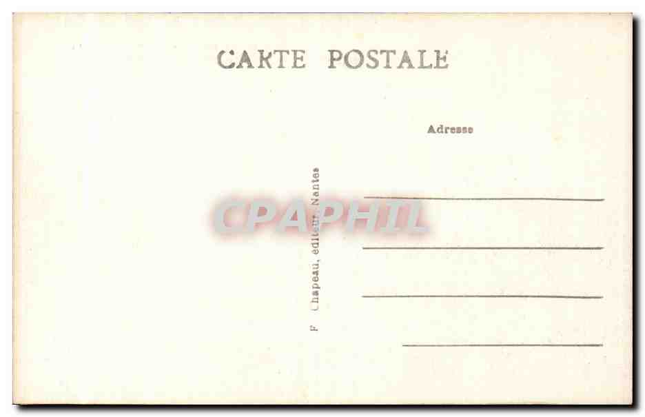 CPA La Baule sur Mer Esplanade et jardins du casino — Rückseite
