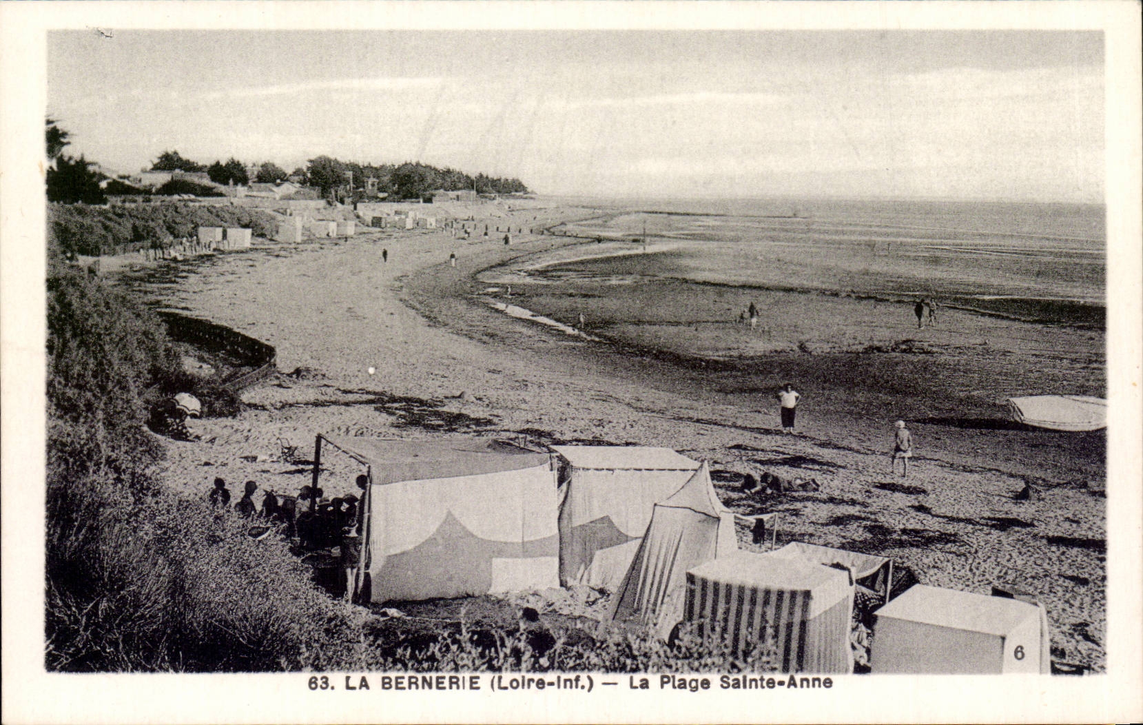CPA La Bernerie la plage Sainte Anne
