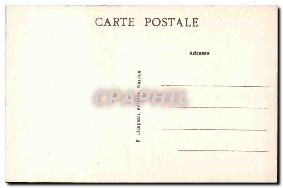 CPA La Baule sur Mer Plage et remblai Ane donkey — Rückseite