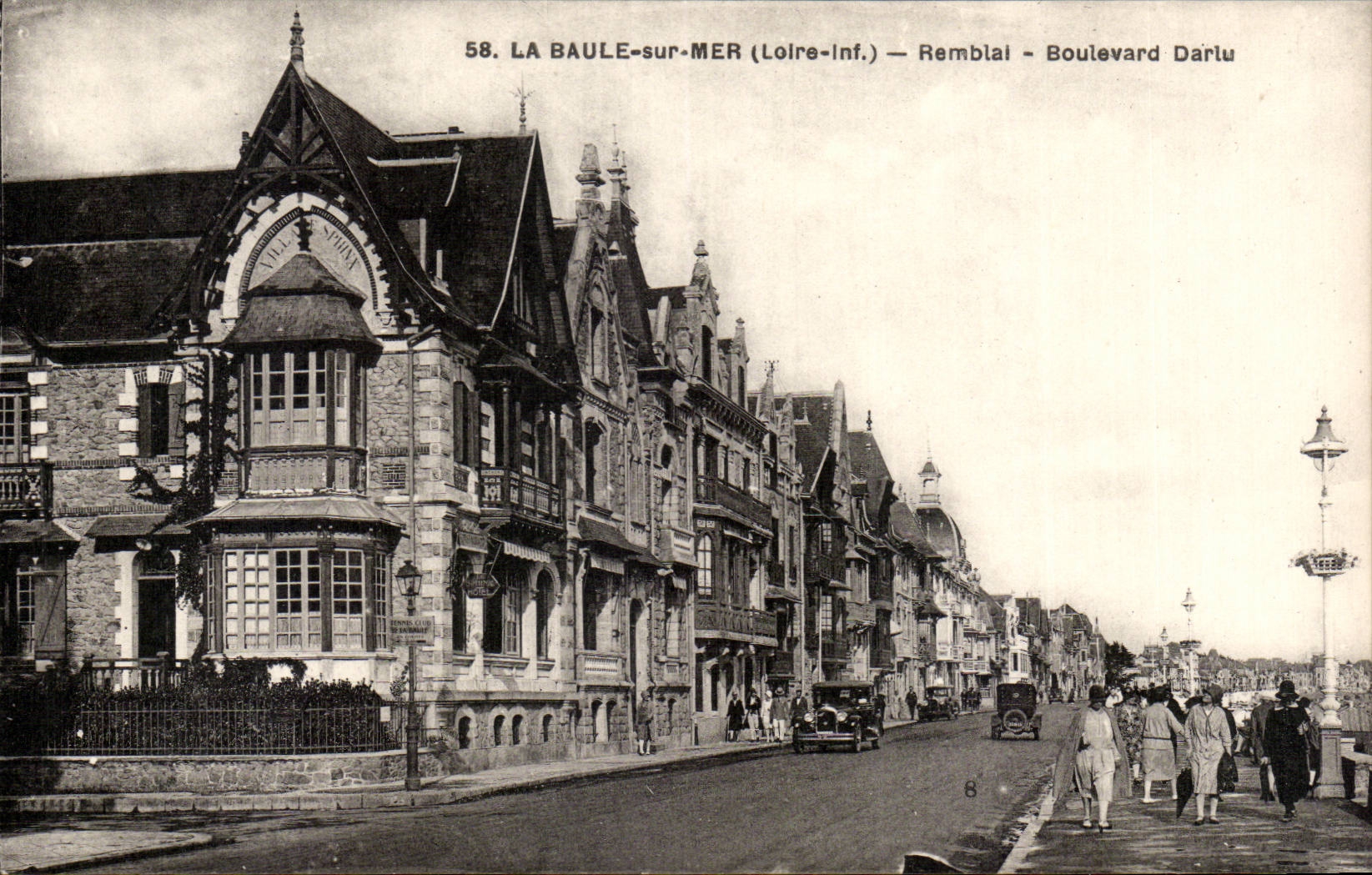 La Baule CPA Remblai Boulevard Darlu
