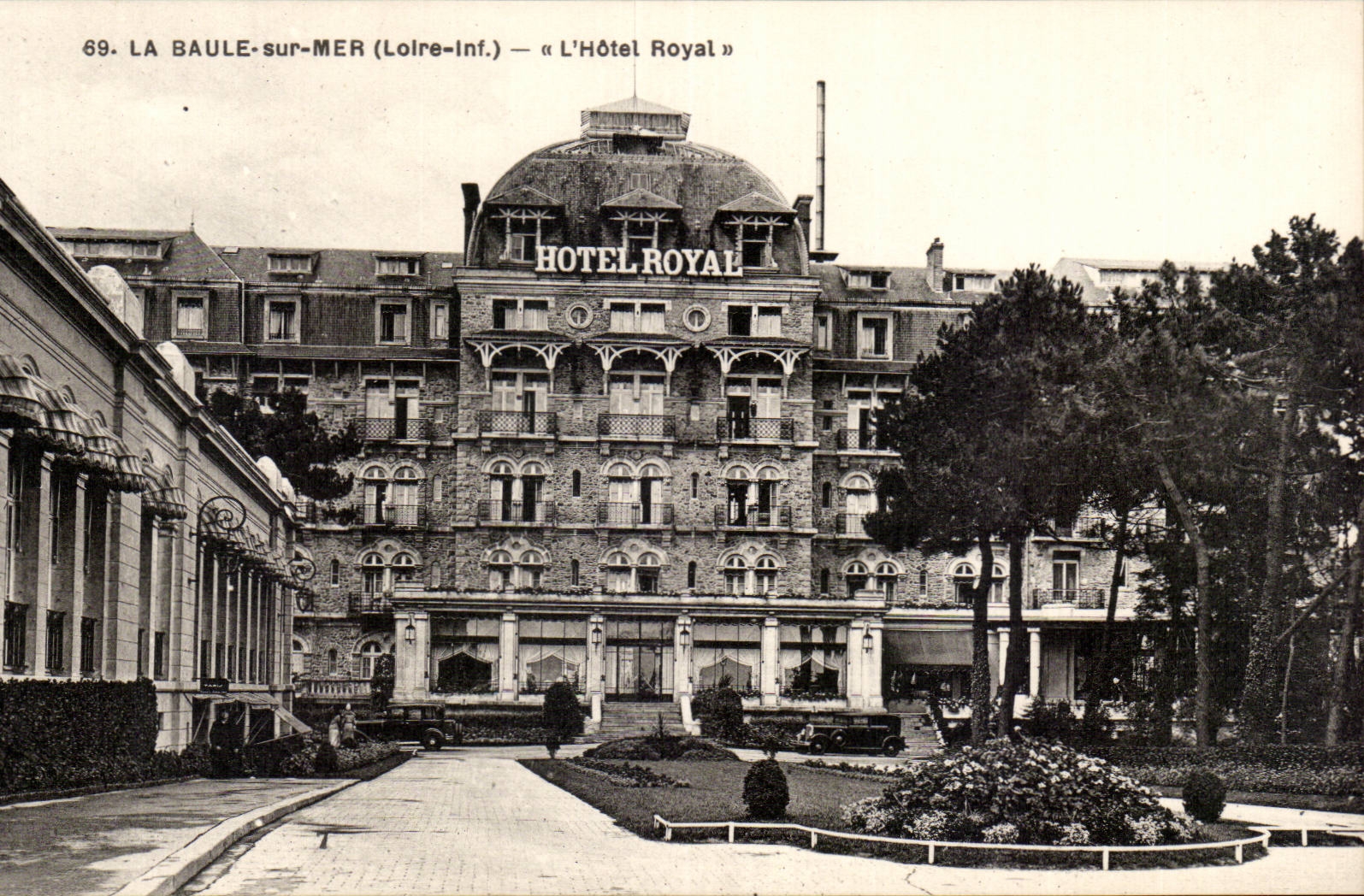 La Baule CPA L'hotel Royal