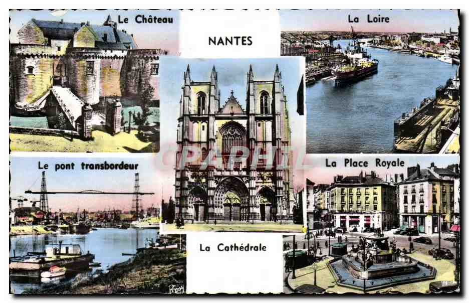 Nantes CPA La cathedrale