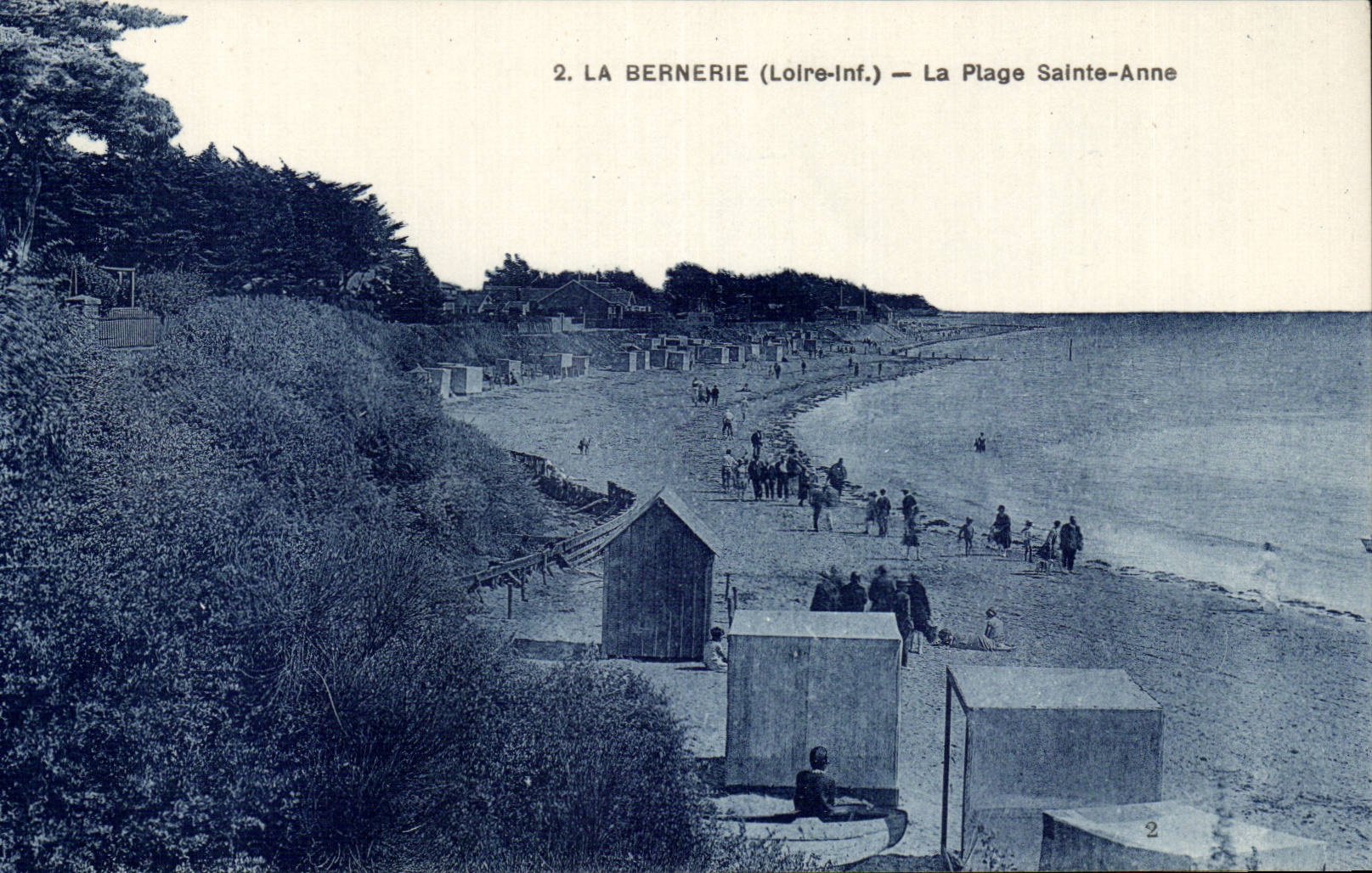 La Bernerie CPA La plage Sainte Anne