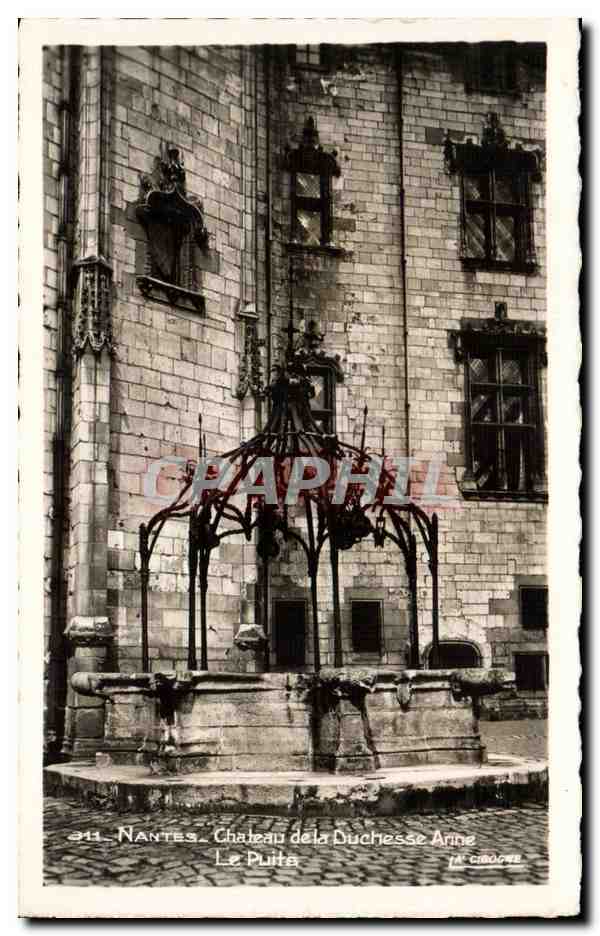 Nantes CPA Chateau de la duchesse Anne Le puits