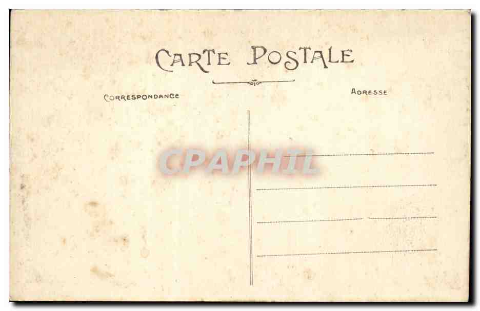 Nantes CPA la colonne Louis XVI — Verso
